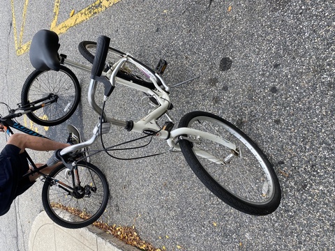 White Schwinn Sierra 2 Step-Thru