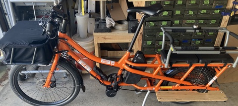 Yuba Sweet Curry with Bafang Ebike kit. 