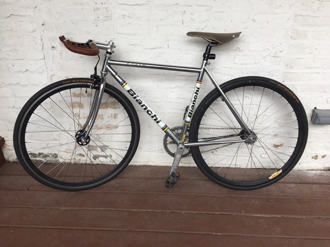 Bianchi Pista Chrome Steel 2012