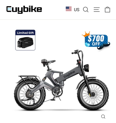 EUY e-bike K-6 pro