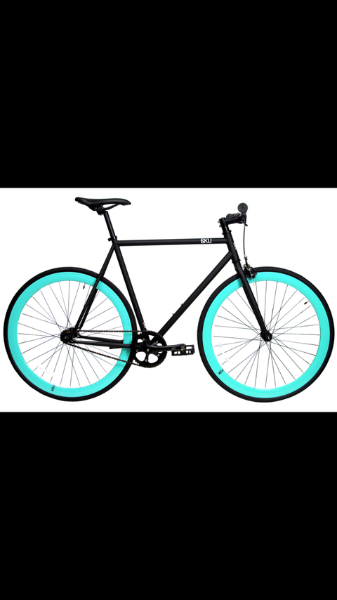 Golden Cycle Fixie (black/turquoise)