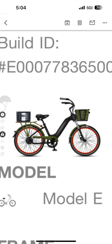 Electric Bike Company/ Custom Model E
