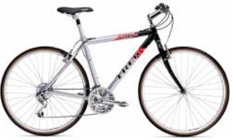 Trek 7200 FX - 15" Hybid - Silver