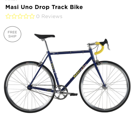 MASI UNO DROP TRACK BIKE