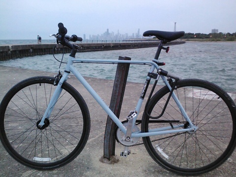2011 sky blue Trek Earl