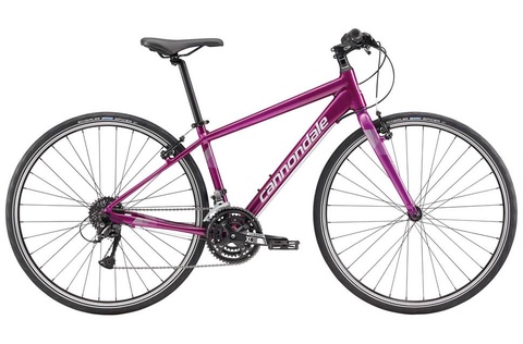 Purple Cannondale Women's Bike