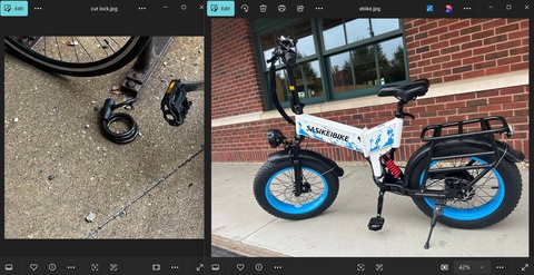 Vefreedom 1500W Folding Electric Bike