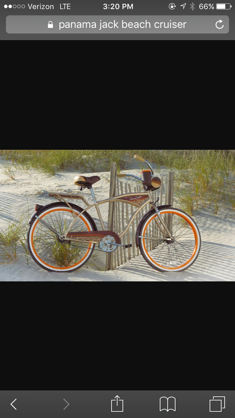 Men's Panama Jack Beach Cruiser 