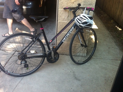 Specialized 2012 women's hybrid 