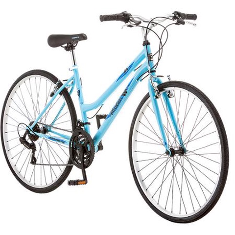 700c Roadmaster Adventures Women's Hybrid Bike, Light Blue