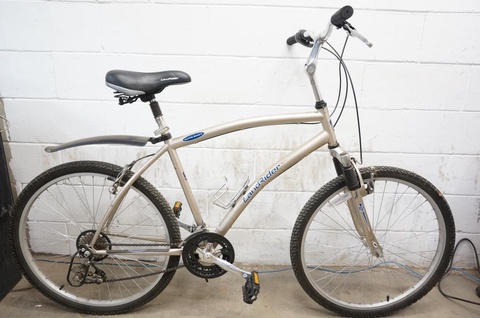 Land Rider auto-shift hybrid bike