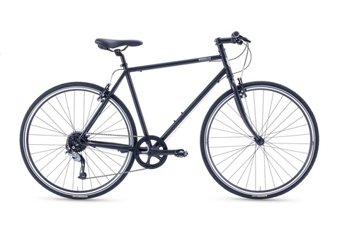 BROOKLYN Roebling 24spd Hybrid Black 17