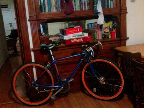 Orange Velocity Deep V Wheelset