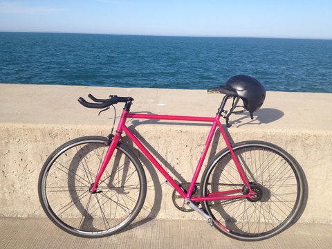 Chub Hub/Velocity Fixed Rear Wheel (Parts Theft)
