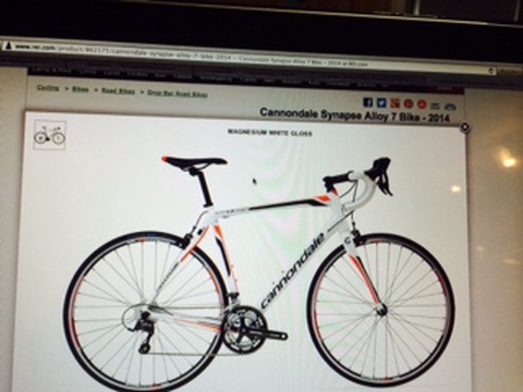 2014 Cannondale Synapse 7 Sora