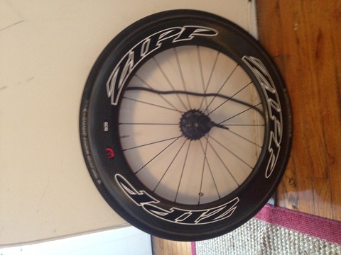 2013 Zipp 808 Carbon Clincher (Parts Theft: Front Wheel)