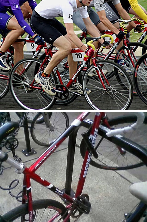 2003 Mongoose Indiana University Little 500 Race Track Bike (Single Speed w/ Coaster Brake)