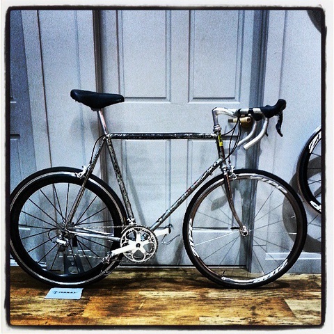 Gray Road Bike