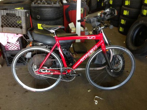 2009 Trek T1 Chi Red Fixie